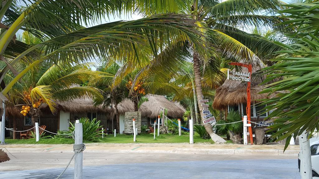 Las Cabanas Del Doctor Mahahual Luaran gambar