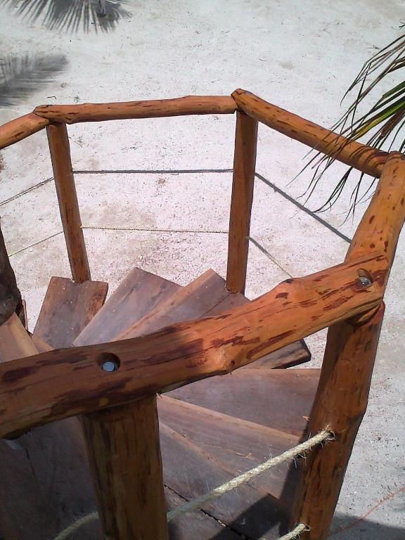 Las Cabanas Del Doctor Mahahual Luaran gambar