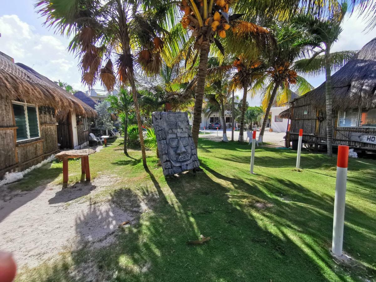 Las Cabanas Del Doctor Mahahual Luaran gambar