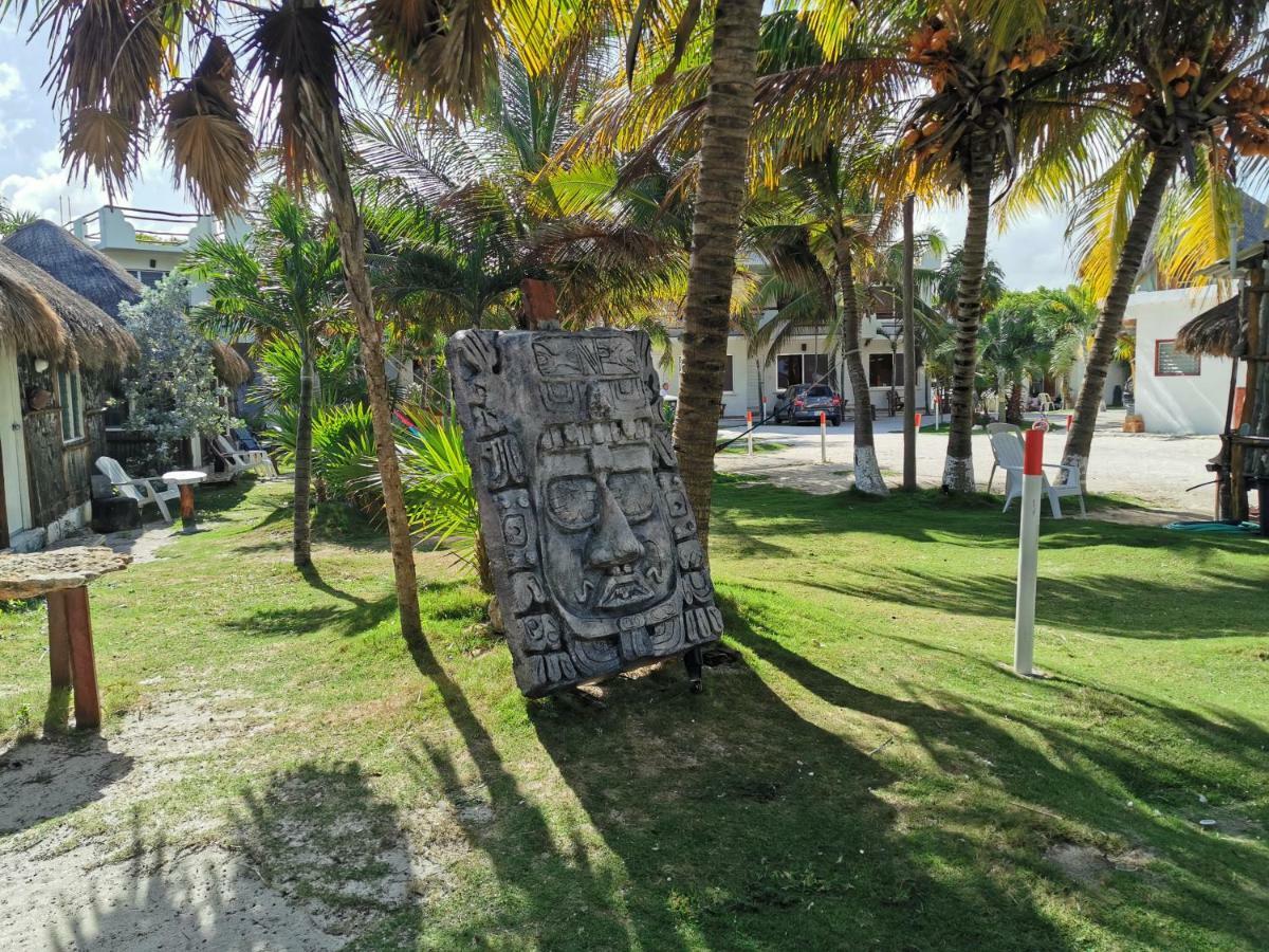 Las Cabanas Del Doctor Mahahual Luaran gambar