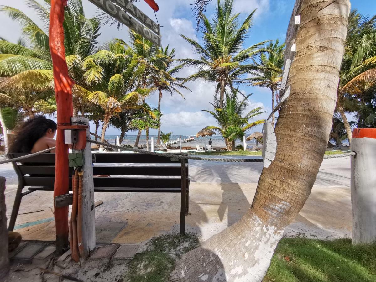 Las Cabanas Del Doctor Mahahual Luaran gambar