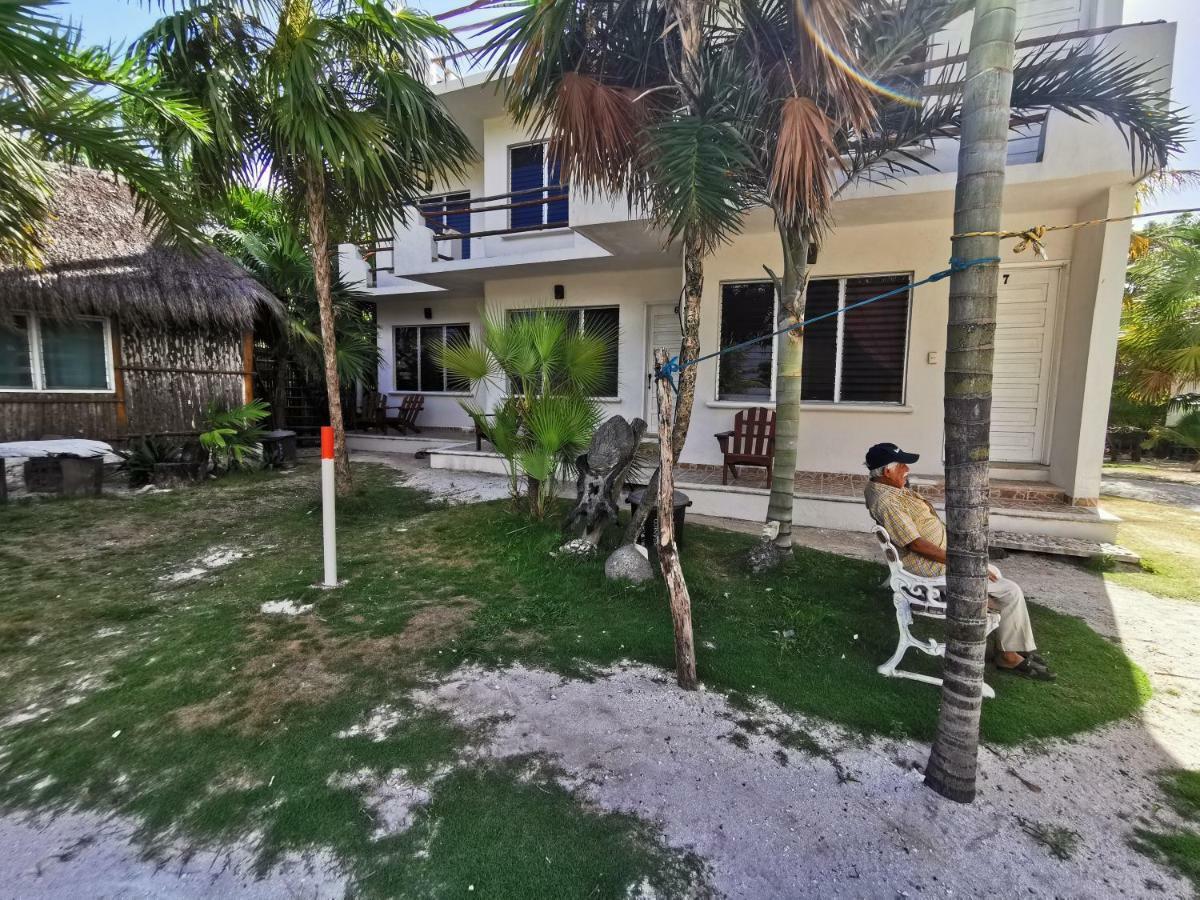 Las Cabanas Del Doctor Mahahual Luaran gambar