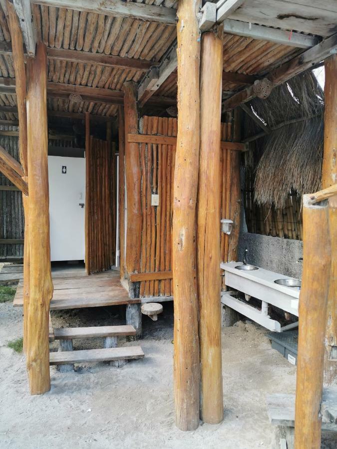Las Cabanas Del Doctor Mahahual Luaran gambar