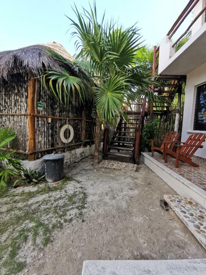 Las Cabanas Del Doctor Mahahual Luaran gambar