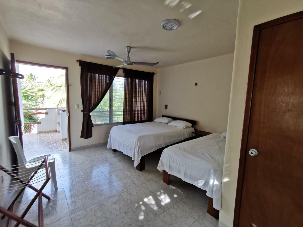 Las Cabanas Del Doctor Mahahual Luaran gambar